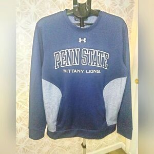 Under Armour Penn State Sweatshirt | Size Large | Crewneck Blue & Gray